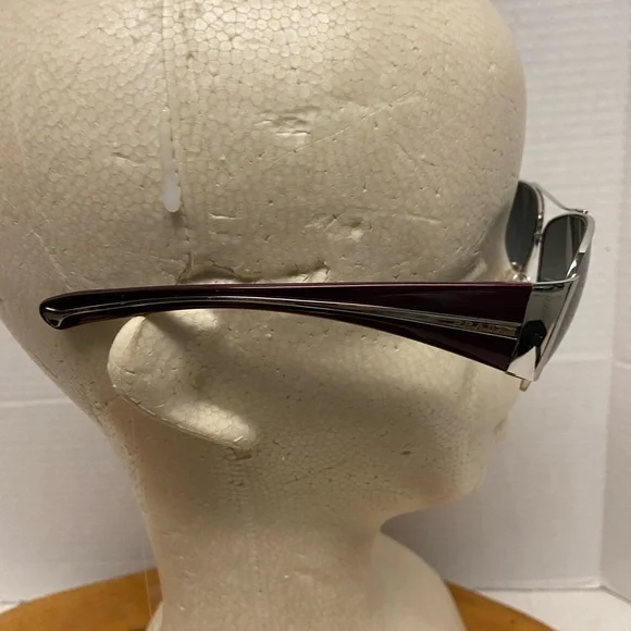 PRADA Mirror Tint Aviator Wide Frame Sunglasses  display picture 3